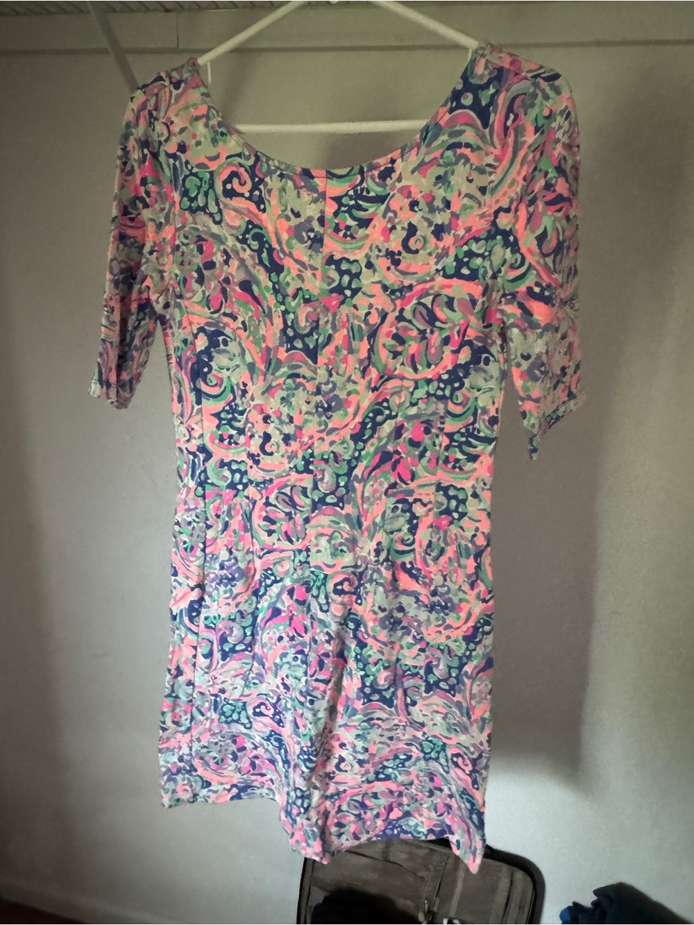Lilly Pulitzer Pink, Blue & Green Mini Dress